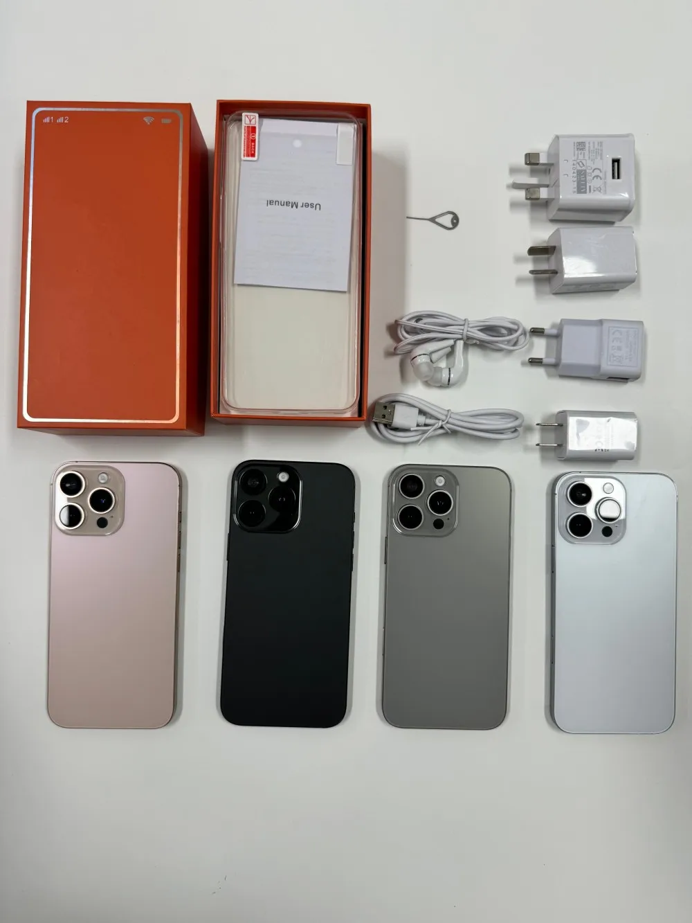 2024 новый высококачественный I16 Pro Max 5G 7 0-дюймовый смартфон 16 ГБ + 1 ТБ памяти клон для камеры и игр по доступной цене