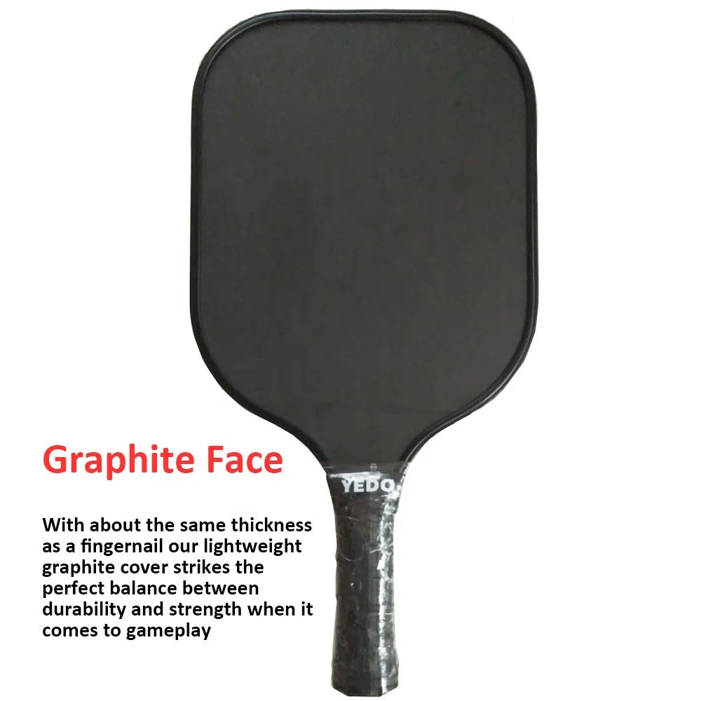 USAP&USAPA Standard Carbon Friction Surface Pickleball Paddle YEDO Custom Pickleball Paddle Sets Pass Testing Standard