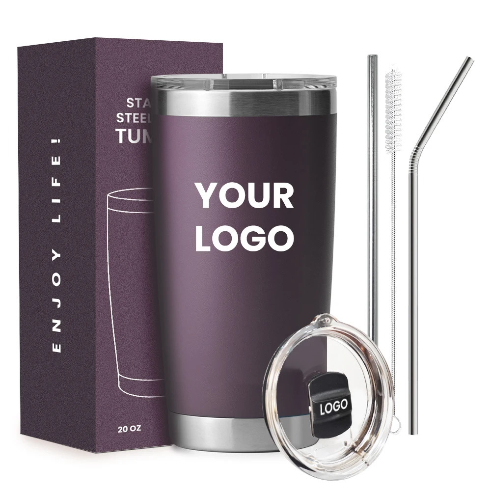 Custom Coffee Travel Mug 20Oz 30Oz Stainless Steel Vacuum Insulated Tea And Coffee Tumbler For Women And Men With Leakproof Lid