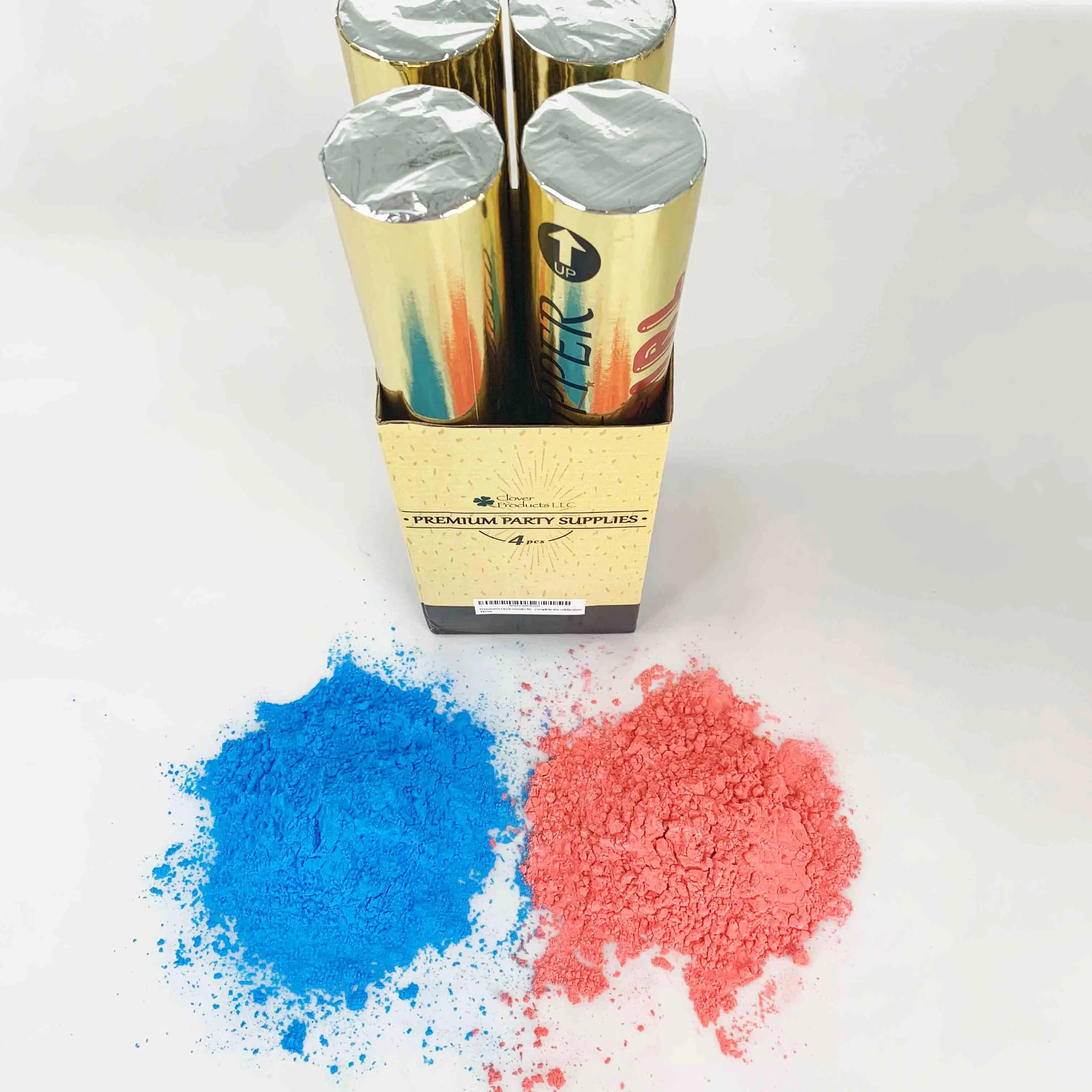 Party Items Personalized Handheld Biodegradable Gold Gender Reveal Confetti Cannons Party Popper