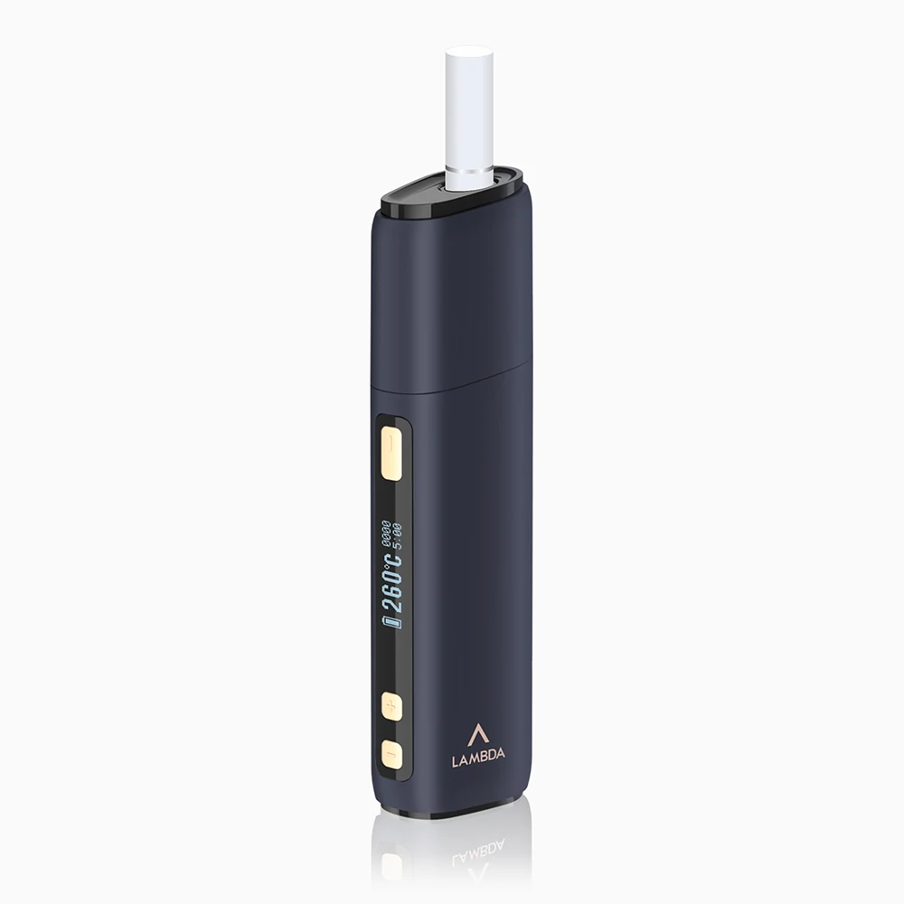 
Russia Best Seller Heat Not Burn kit LAMBDA CC Heating Device 3200mAH big battery smoking time and temperature adjustable 