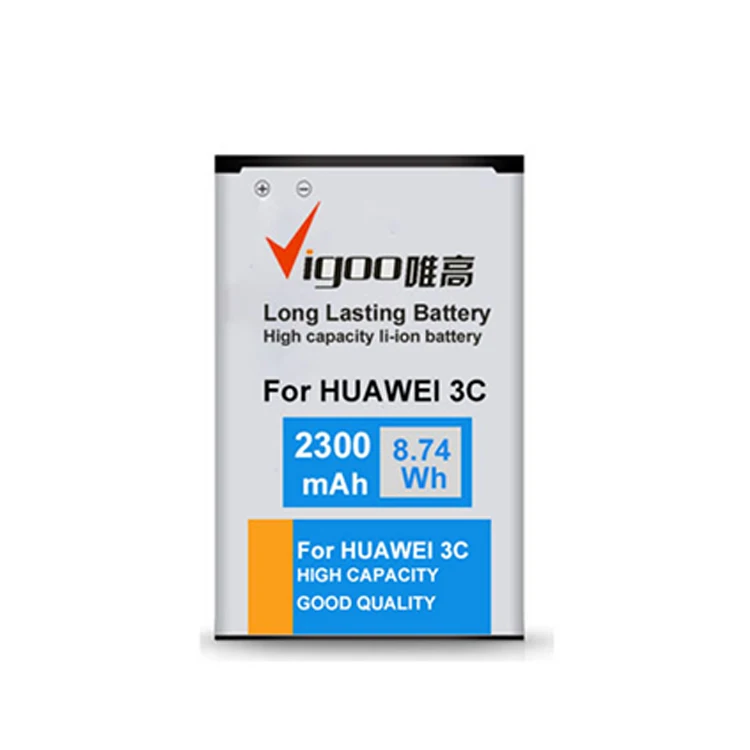 Оптовая торговля сотовыми телефонами, батарея 3,8 V 2300mAh батарея мобильного телефона сотовый телефон для Huawei 3c G730