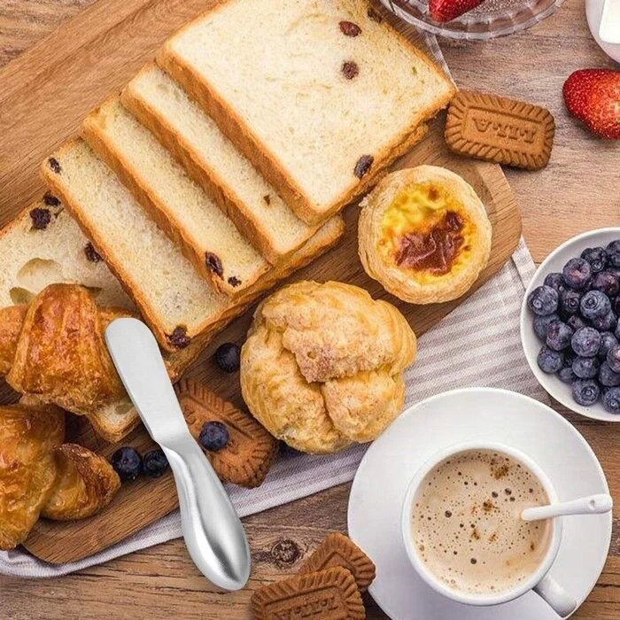 4 шт. один набор кастрюль из нержавеющей стали разбрасыватель удобрений Набор ножей маленький сыр бри