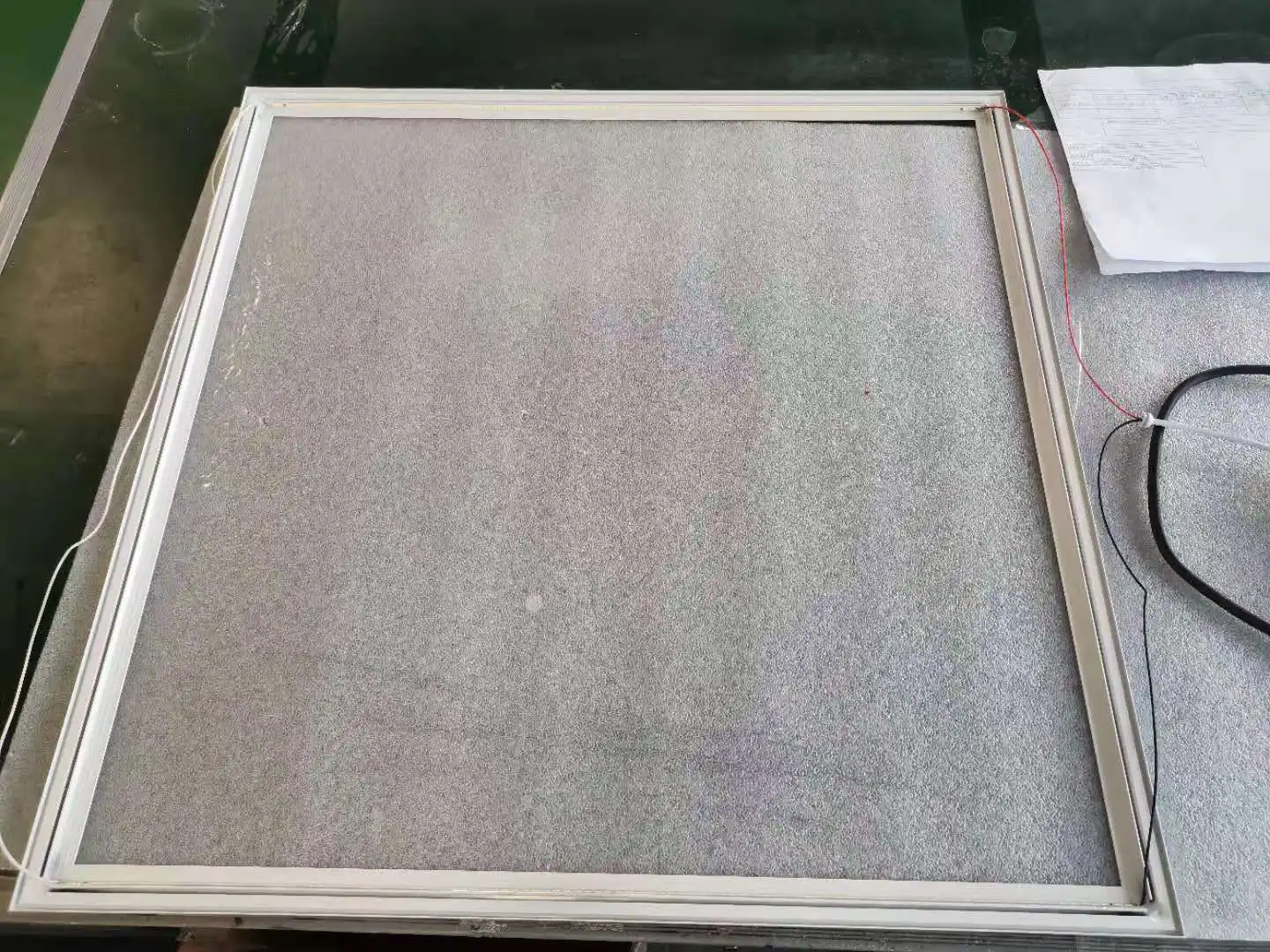 600x600 300x1200 600x1200 LED Panel Light Aluminum Frame LGP Diffuser Back Plate LED Board Driver Parts SKD