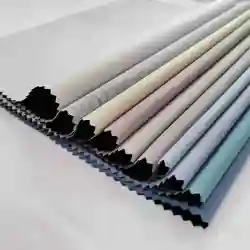 Hot sale Cheap Manufacture coating single side microfiber 100% Polyester blackout Curtain Fabric