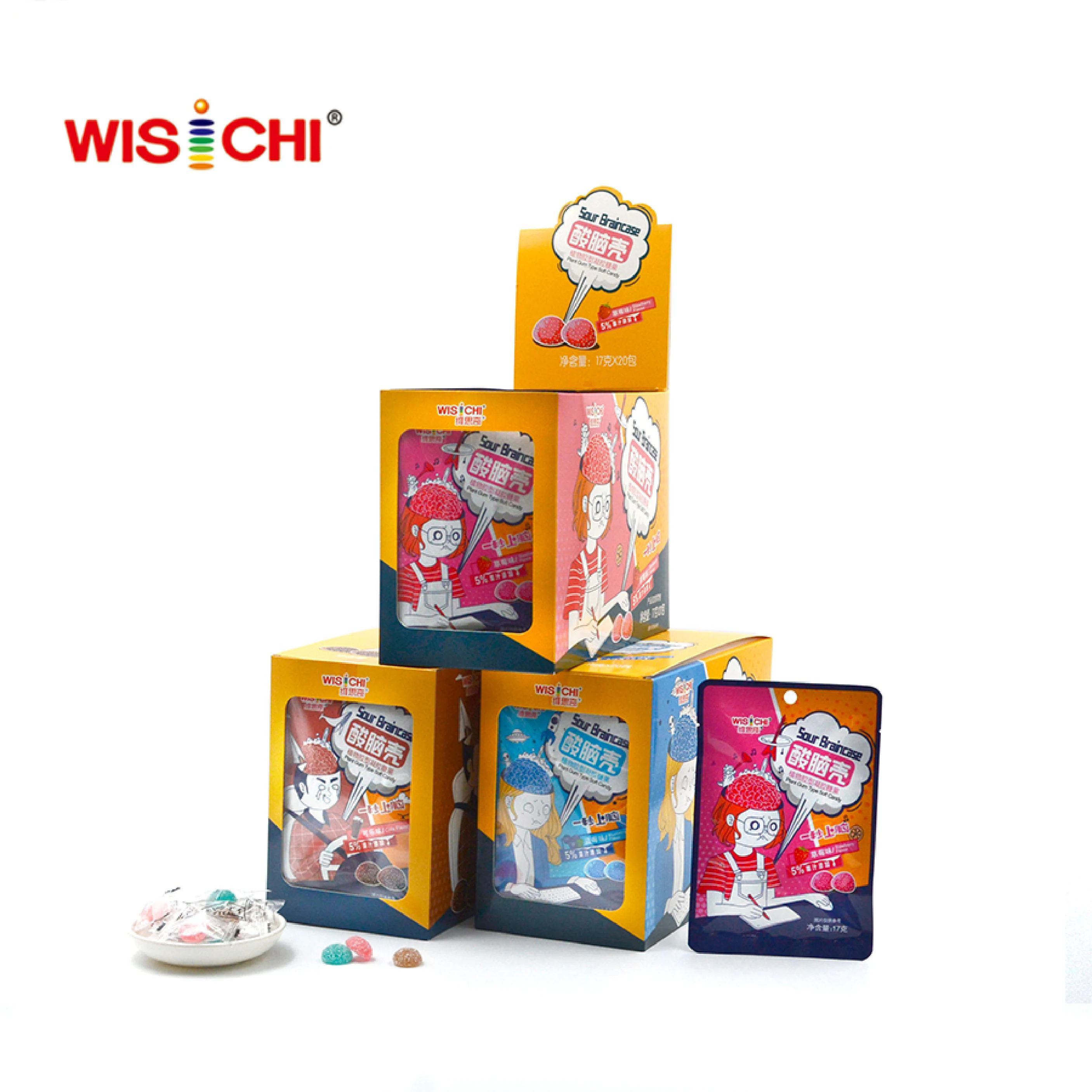 Free sample halal sour flavor soft jelly candy pectin vegan vitamin gummies sweets