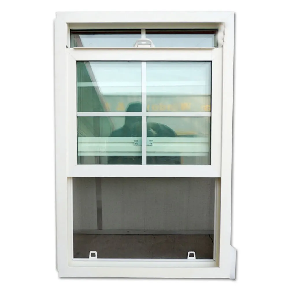 Factory American Sash Window Vertical Double Glass Window Double Hung Window With Tilt