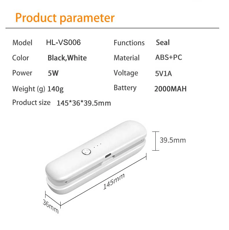 Переносная вакуумная упаковочная машина для картофеля фри