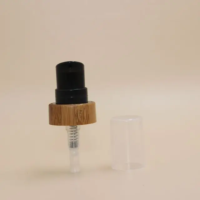18/410 mist perfume spray 18mm suit essential oil bottle bamboo cap