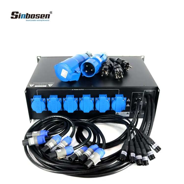 Sinbosen Профессиональное аудио системы оборудование компонентов LAS5 + 1 линия колонки регулятор мощности со светодиодом