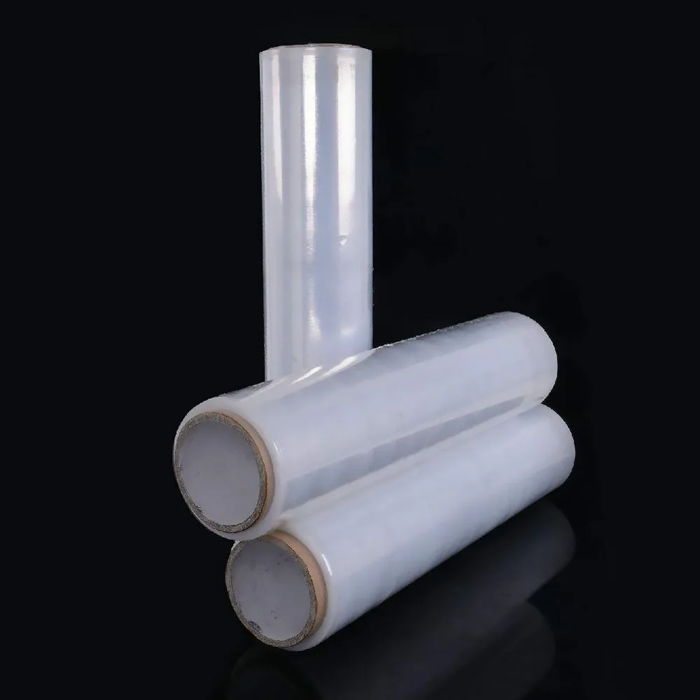Alibaba express coreless plastic food grade stretch film