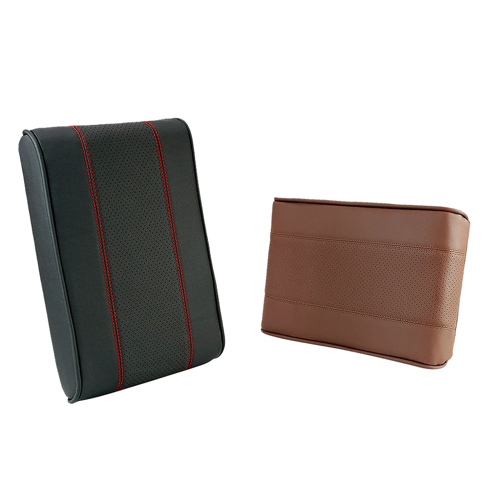 Hot Sale Car Armrest Pad PU Leather Car Center Console Armrest Elbow Rest Box Cushion For Korea
