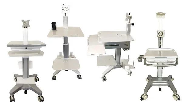 
Camara Endoscopica Cirugia De Columna Adjustable Height Emergency Crash Hospital Cart With Socket Universal Wheel For Hospital M 