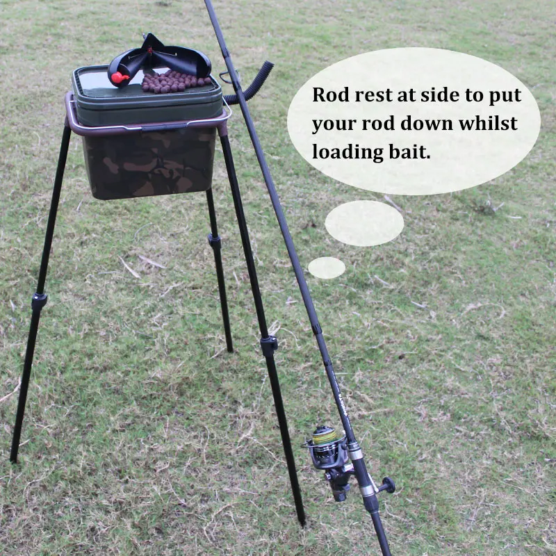 Carp Fishing Accessories Spod Station Bait Bucket Stand For Carp Bait Station Carp Rod Rest Support