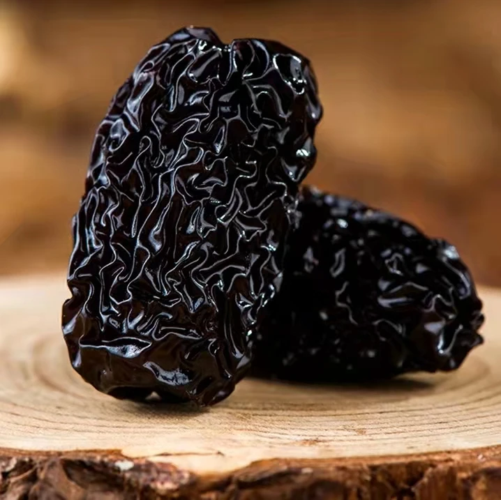 HUARAN Wholesale Supply High Quality Big Granule New Crop Cheap Price  Dry Fruits Chinese Black Jujube Black Dates