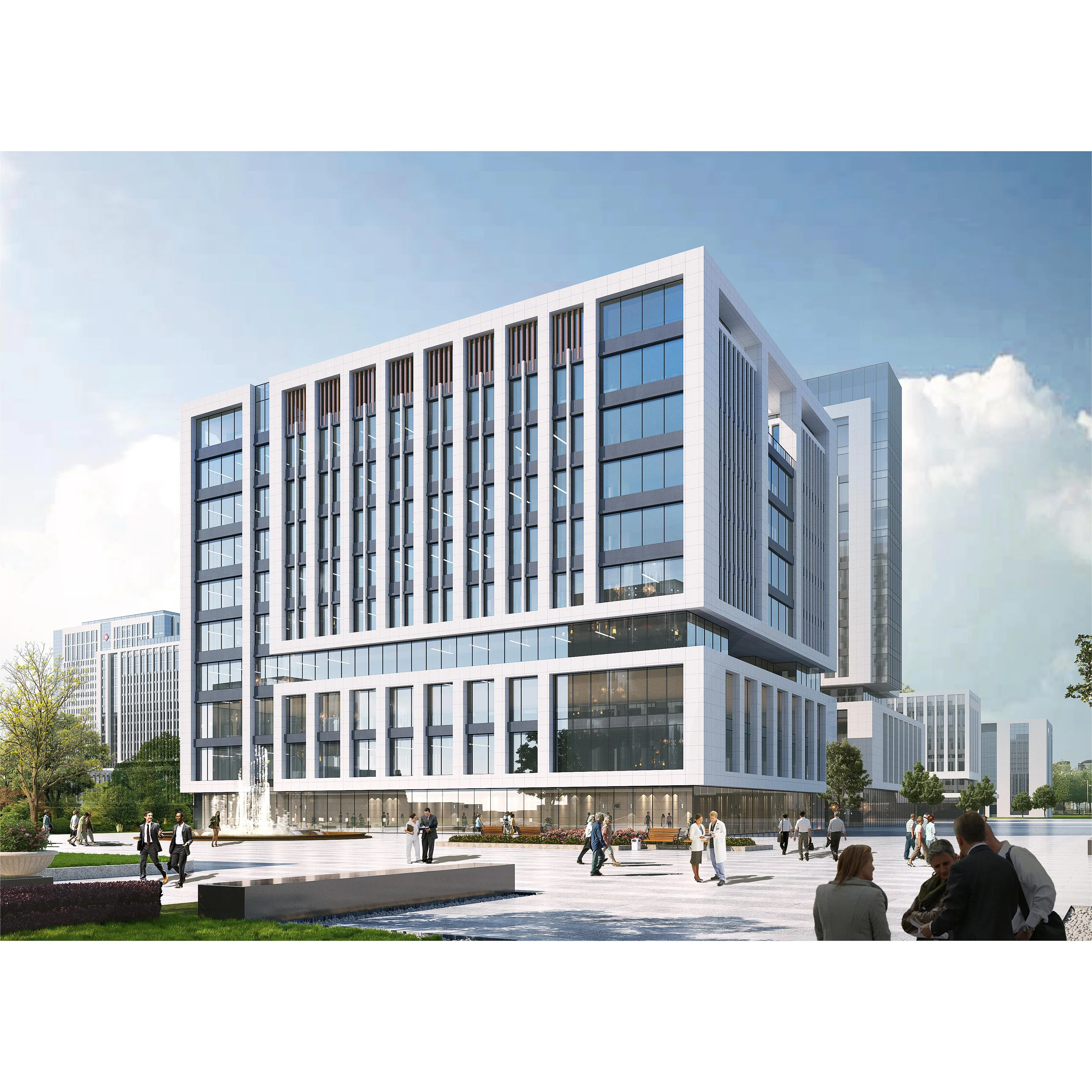 Горячая Продажа Лучшее качество стальная конструкция здания с низкой стоимостью офисного Зал Стальная квартира