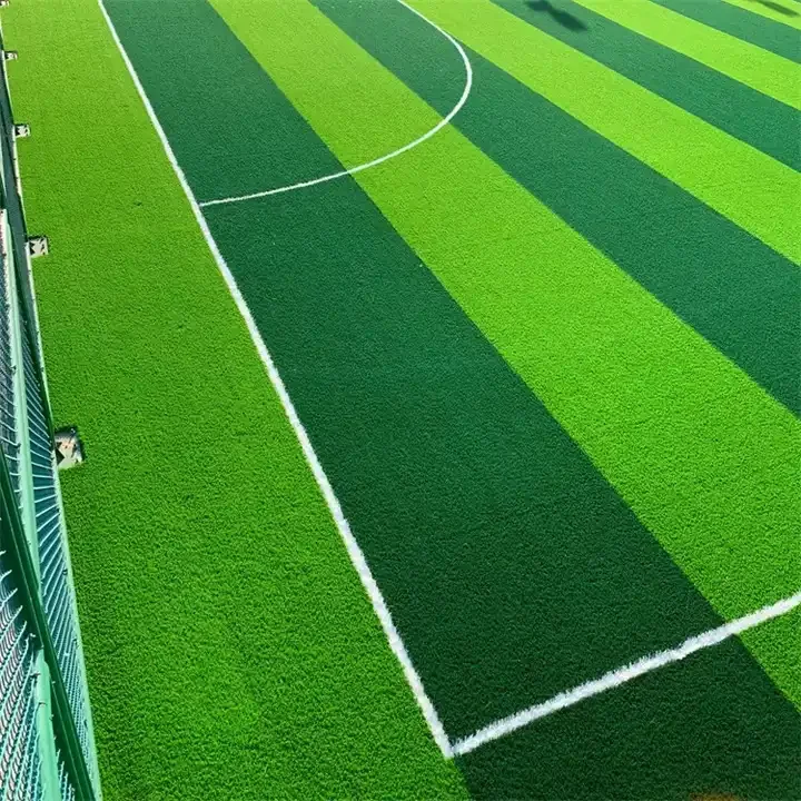 SLUN 2024 High Quality Soccer Field Synthetic Turf Football  Grass 50mm  60mm Multi Sports Turf Soccer Grass For Sport Flooring