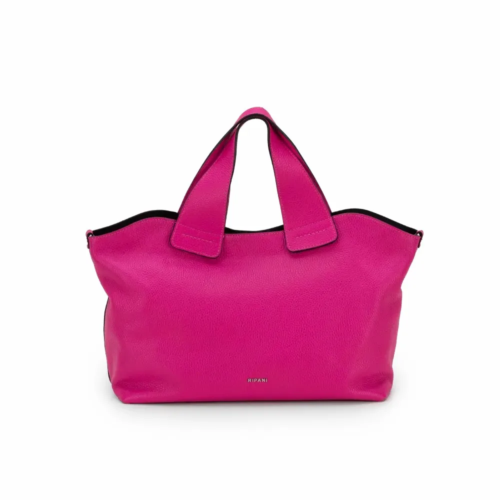 Excellent Wholesale Italian Brand 36x27x11cm 9261OJ Genuine Leather Ripani Handbag For Export