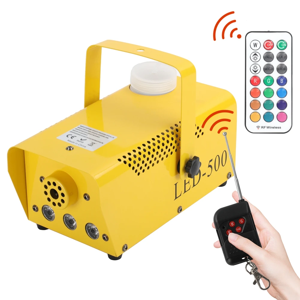 Factory Price 500w Remote Control Smoke Machine Prices Fog Machine Stage Light For Wediing Party (1600233595863)