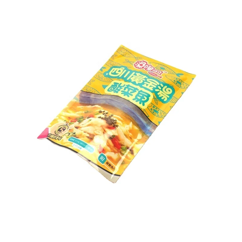 2025 Hot Sales Plastic Transparent Polythene Bag 3 Sides Sealed without Bottom for Sauce Spicy Flavor & Chewing Gum Packing
