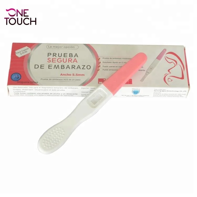 Environmental Biodegradable Human HCG Midstream Quick Pregnancy Test One-step Test Kits