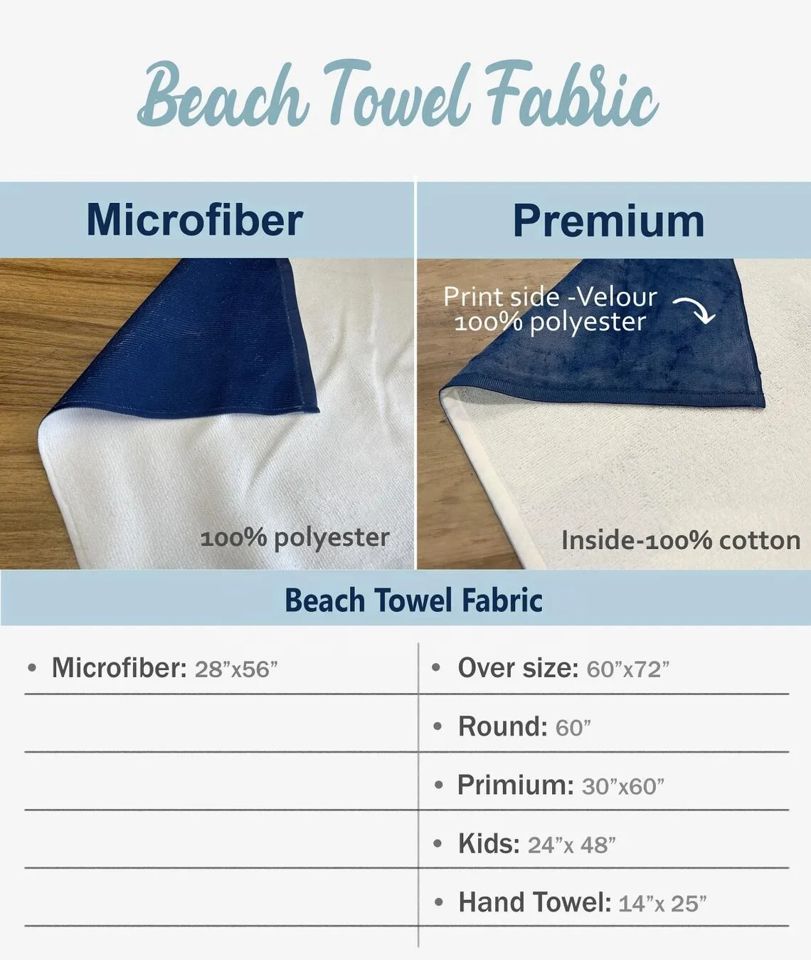 Printed microfiber beach towel personalized heavy microfiber beach towel