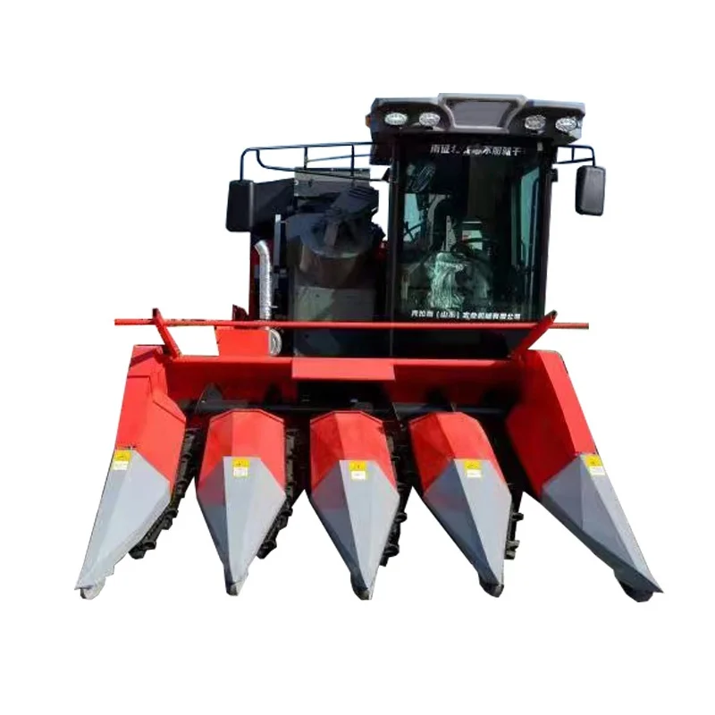 A low-priced and efficient four row combined corn harvester with favorable prices for crop harvesting