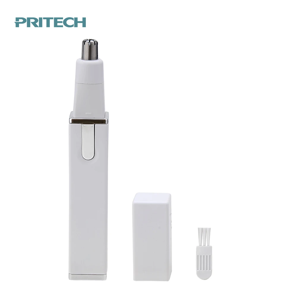 PRITECH Electric Wireless Battery Operated Professional Portable Ear Nose Hair Trimmer