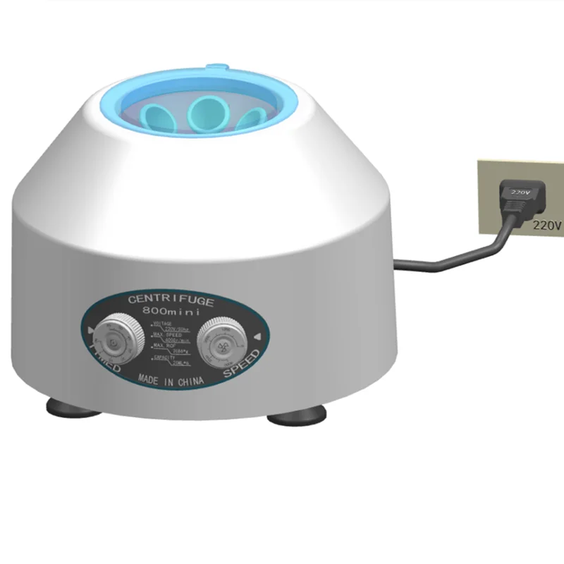 Производитель поставляет микро-центрифугу молочного белого цвета