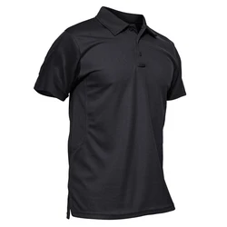 Manufacturers for Customs Clothes Mens Summer POLO T-Shirts,Plain Short Sleeve T-shirt Polyester Quick Dry,Mens Golf Shirt OEM