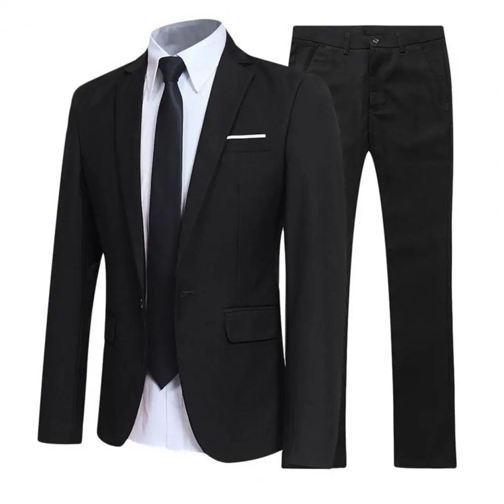 Suit Men Two-Piece Business Dress Professional Small West Decoration Groomsmen Clothing