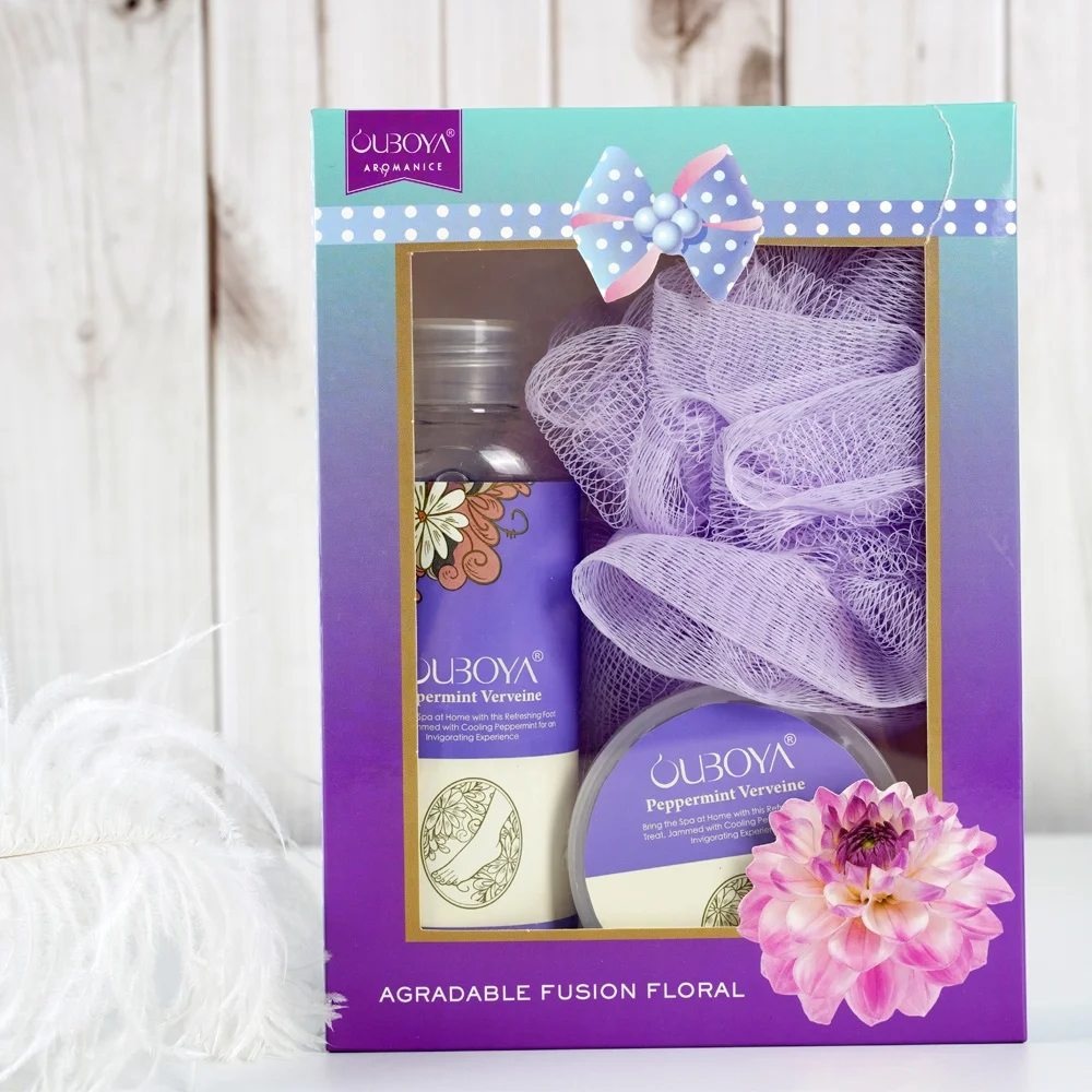 Vanilla Lavender Bath And Beauty Gift Set Wholesale Bath Set Luxury Women Spa Bath Gift Set