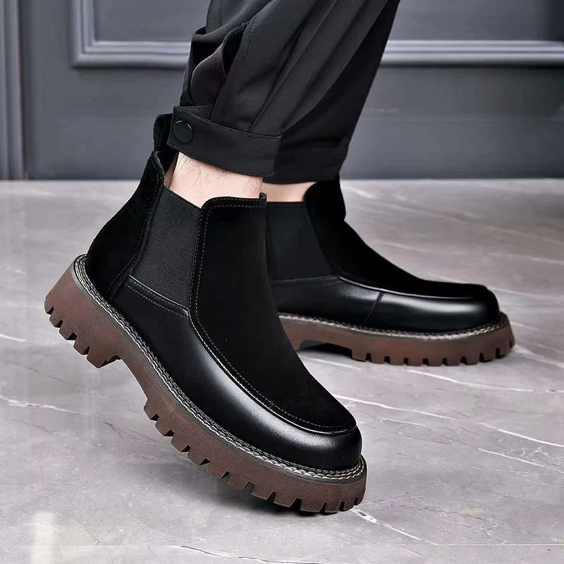 Chelsea Fashion Short Boots Outdoor Casual Shoes