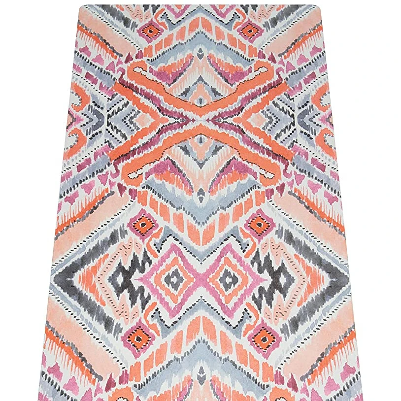 YOGA DESIGN LAB The Combo Yoga Mat 2-in-1 Mat+Towel Eco Luxury  Ideal for Hot Yoga Includes Carrying Strap