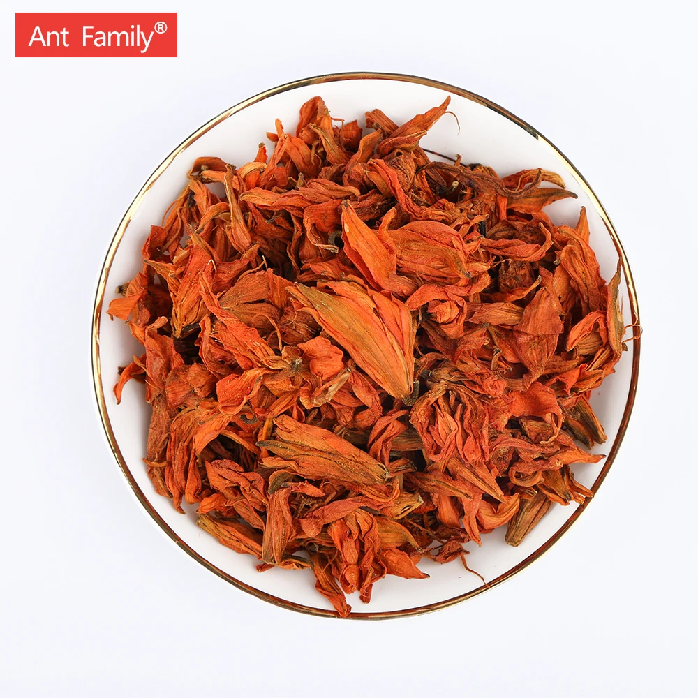 Chinese Herbal Tea Fragrant Natural Greenish Lily Flower Tea