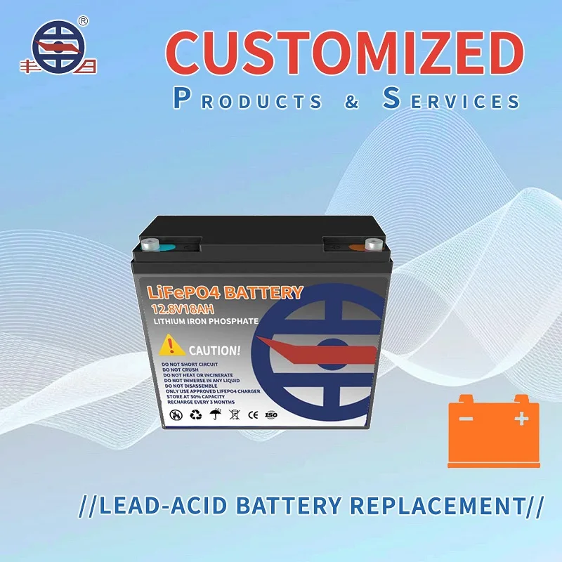 Factory price Longer life 32650 battery Solar deep cycle 12v 18Ah lithium battery pack