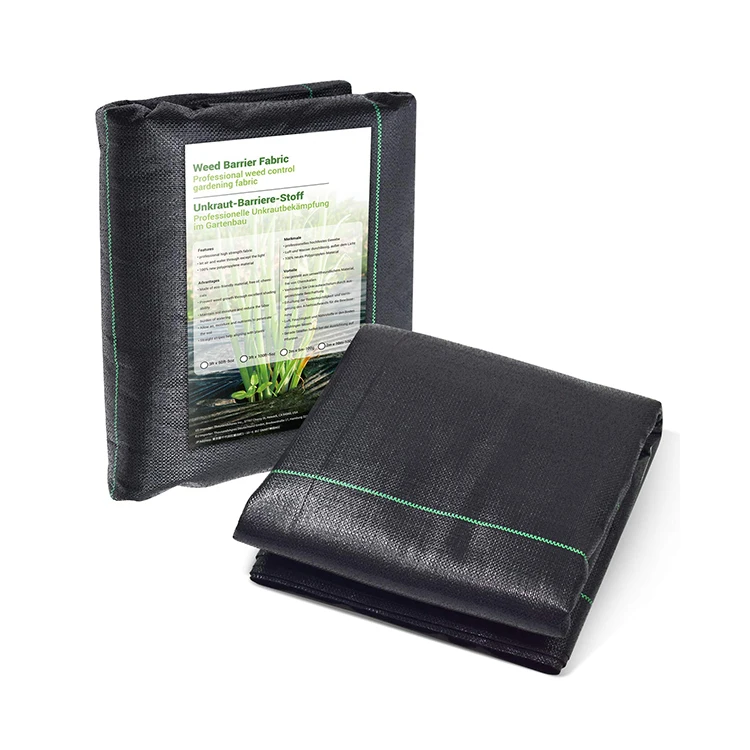 Sulzer looms woven plastic anti grass cloth weed mat/ground cover protection mat