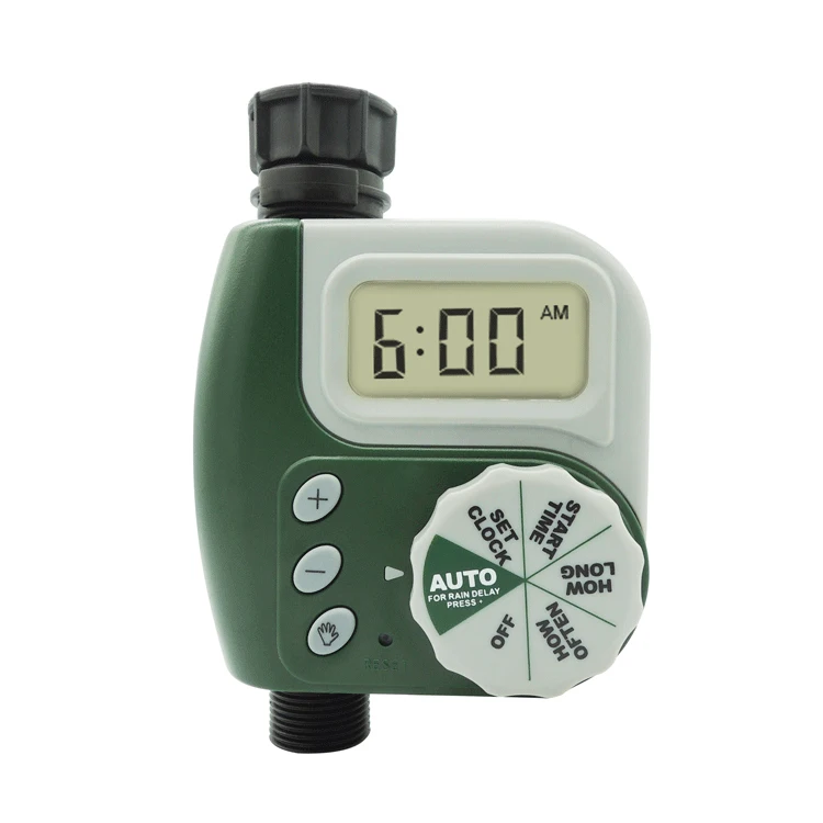 Manufacturer classical plastic outdoor water-proof smart green water controller timer for garden irrigation