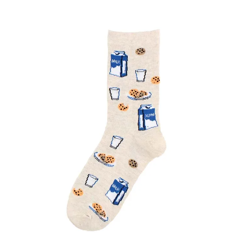 High Quality New Style Animals Hedgehog Mouse Snack Creative Cotton Popular Women Socks Fashion Girls Sock Cute Socks Women