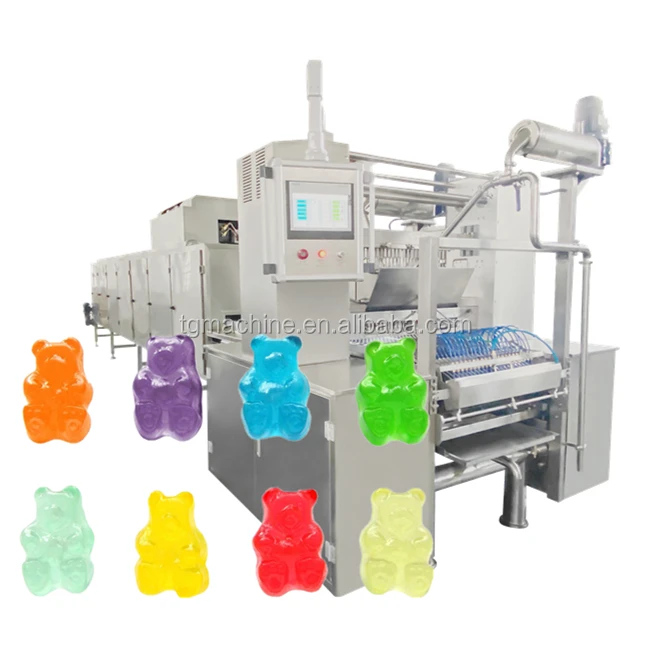 Automatic Small scale  jelly candy manufacturing machine