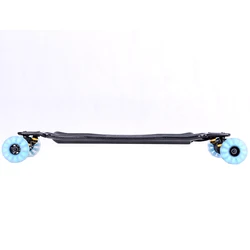 Stable Double Kingpin Trucks 55kms/h electric skateboard with super slim design onewow carbon fiber caved deck
