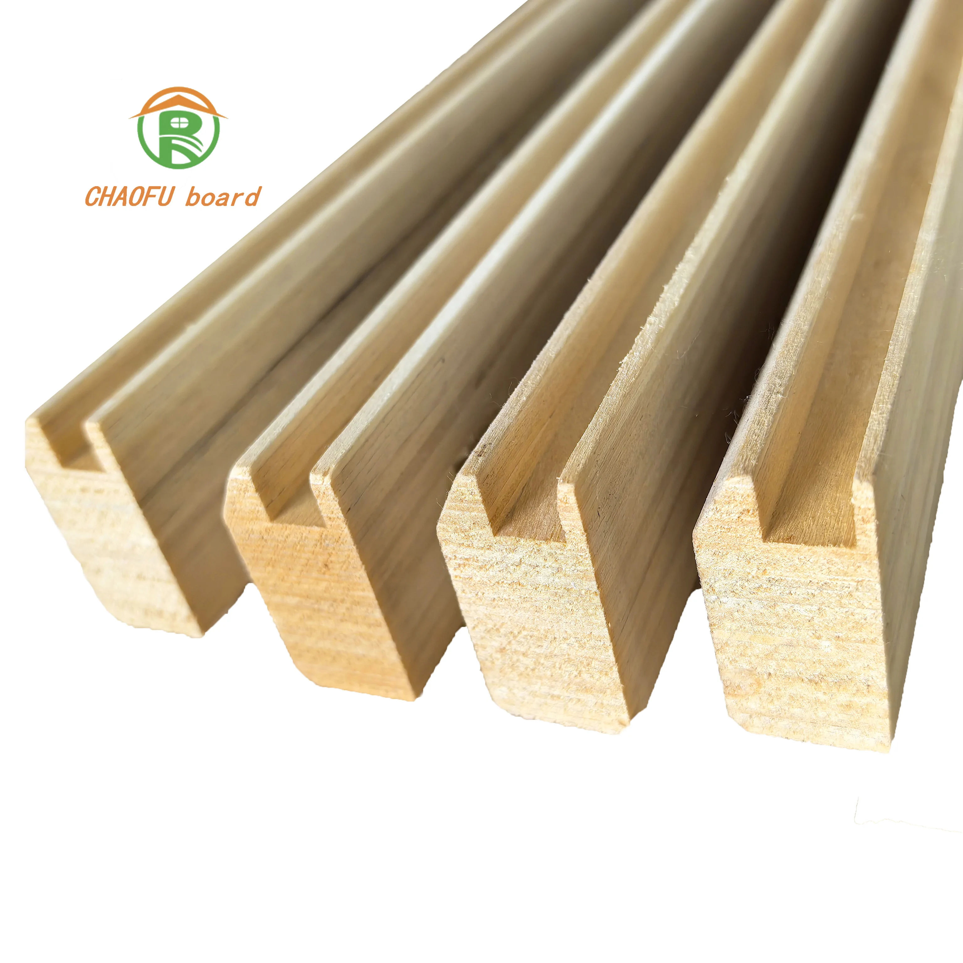 carved wood strips wood skirting line shape customization decoration wood strip chinese factory