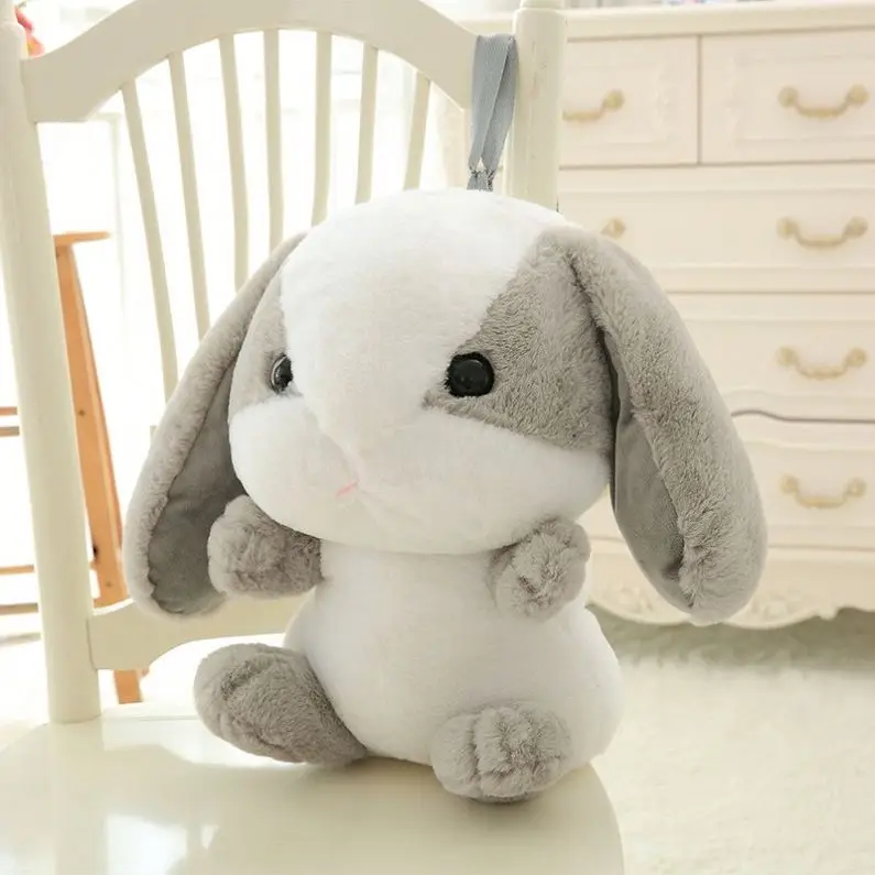 Plush Rabbit Backpack Japanese Kawaii Bunny Backpack Stuffed Rabbit Toy Children School Bag Gift Kids Toy For Little Girl R1062
