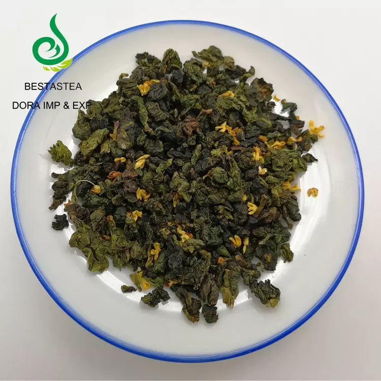 Заводская поставка чай с ароматом османтуса улун Guihua Wulong Fujian Oolong