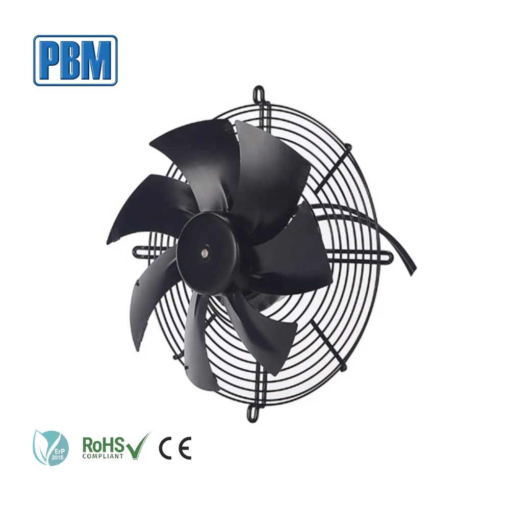 300x141mm Greentech 230V Axial Flow Fan with EC Brushless Motor