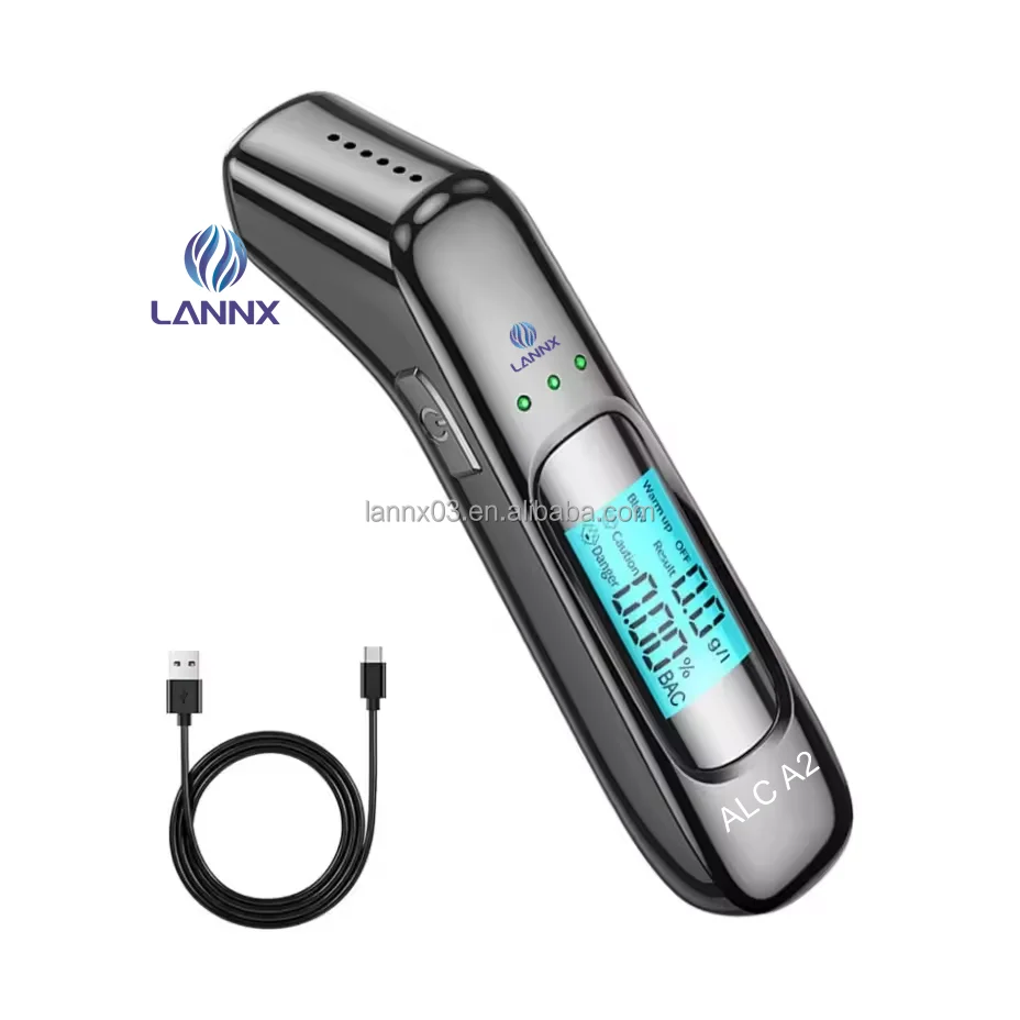 LANNX ALC A2 бестселлер портативный цифровой алкотестер детектор алкоголя