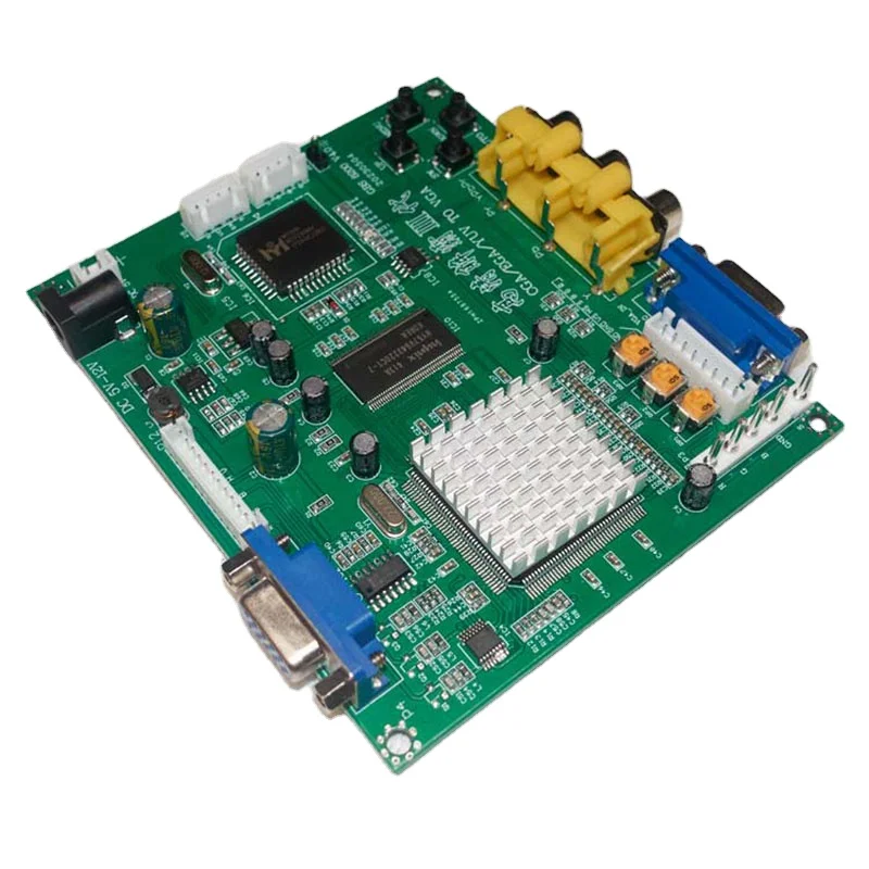 GBS-8200 CGA в VGA видео конвертер HD9800 V5.2 CGA/EGA/YUV видеоконвертер для игровых автоматов