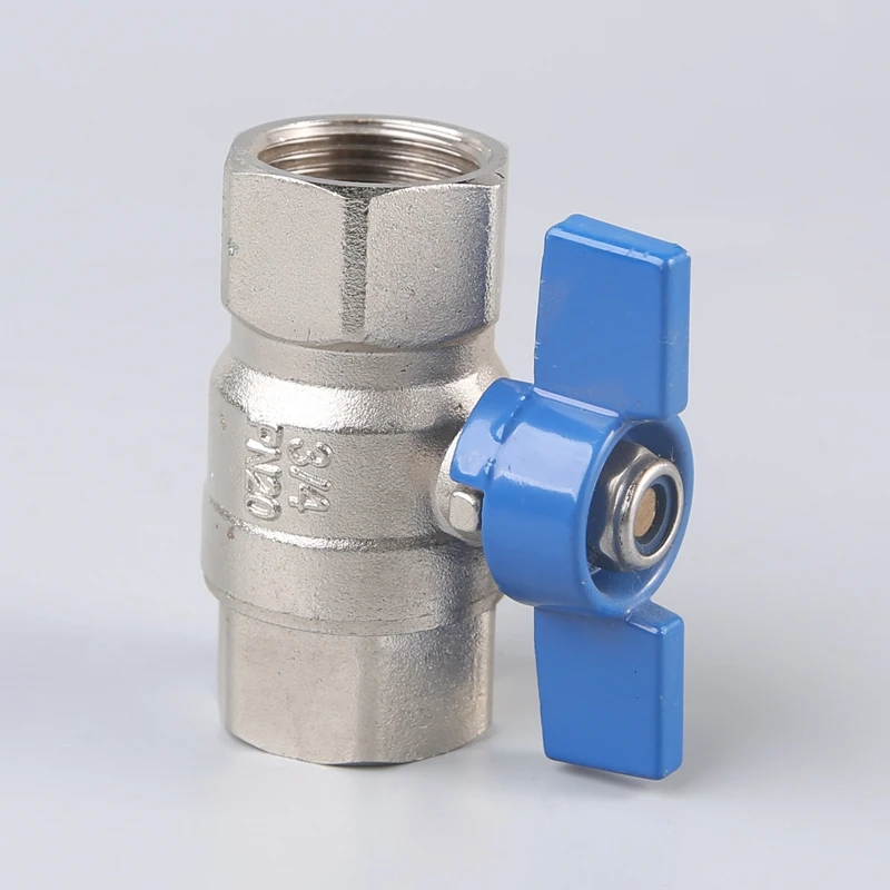 203  ODM lead free brass lengthen female ball valve water oil gas high quality performance low price valve