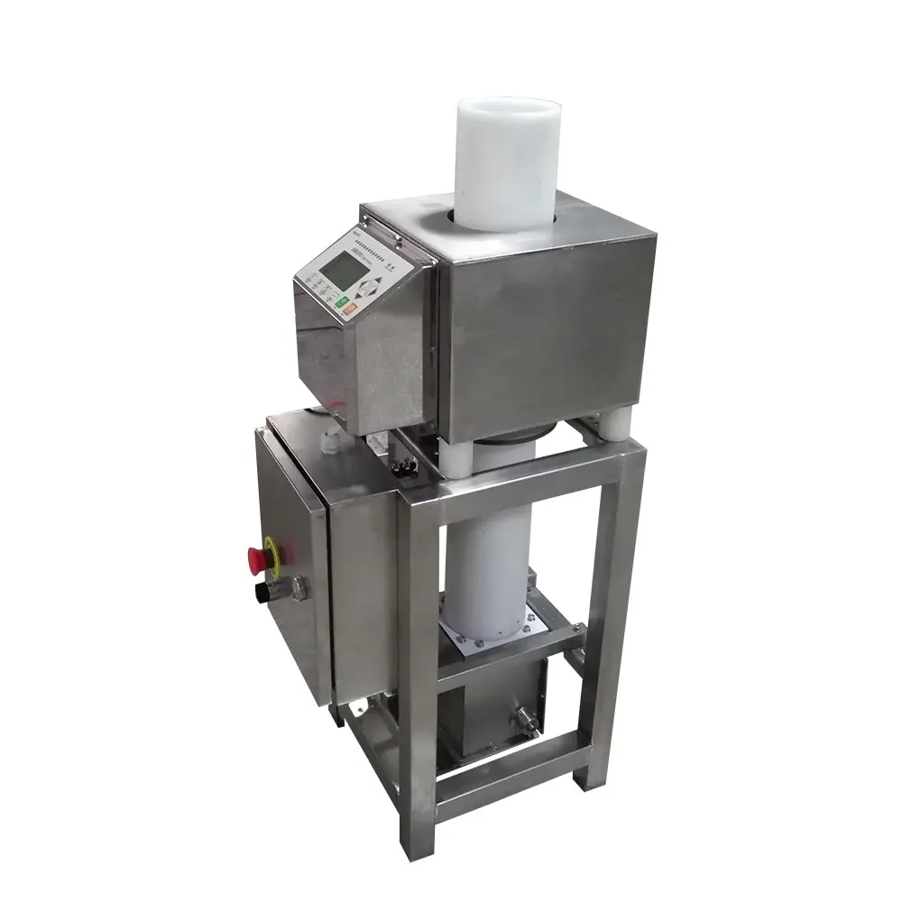 Gravity fall Food Processing Metal Detector for Dressed squid Crab stick Cornstarch