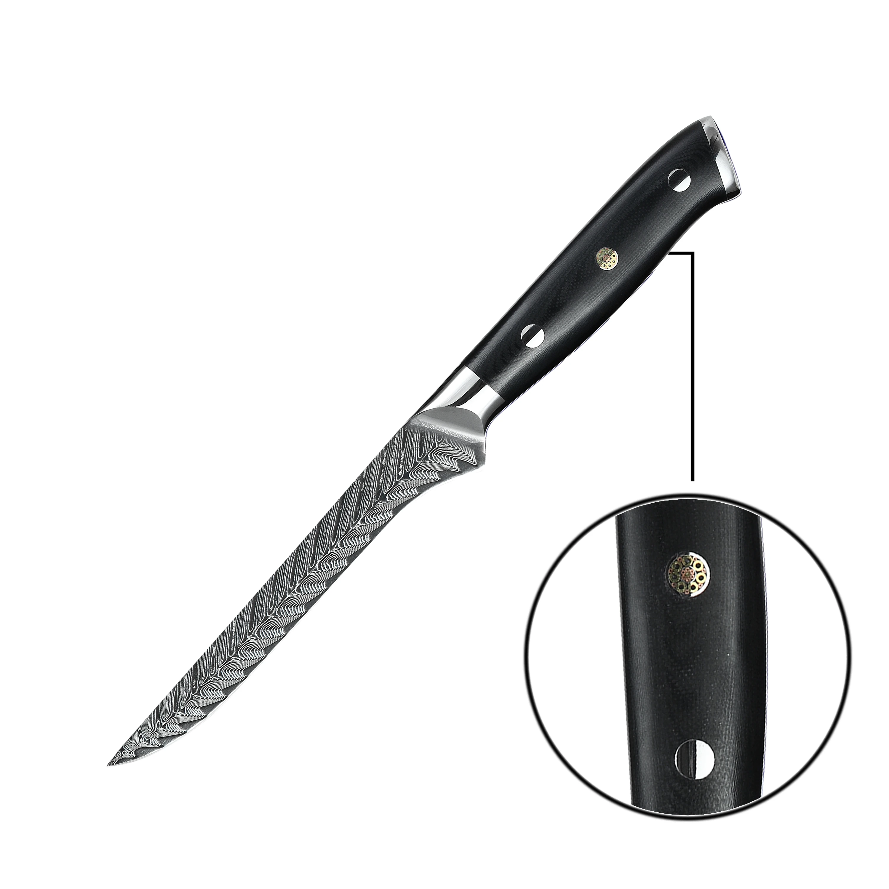 Kitchen Chef Japanese AUS-10 Steel 67 Layers Fishing Boning Knife